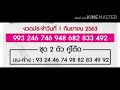 ตรวจ หวย ออมสิน