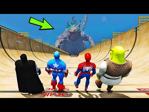 HOMEM ARANHA E AMIGOS SALTO COM MOTO! MOTOS COM SPIDERMAN - IR GAMES
