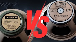 Video thumbnail for Vintage 30 Vs H Anniversary  / Celestion Shootout by Zilla Cabs