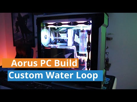 $4000 Gigabyte Aorus PC Build | Custom Loop Build