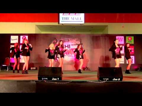 140803 QueenLita cover T-ara - Never Ever(Ji Yeon) + Cry Cry @OISHI Thailand Cover Dance 2014 (Au)