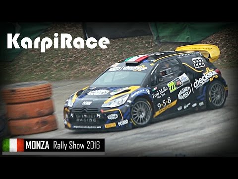 Tony Cairoli Monza Rally Show 2016 Citroëm DS3 WRC Full Attack. Pure sound!