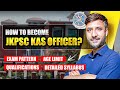 How To Become A JKPSC KAS Officer Exam Pattern Age Limit Posts Qualification Syllabus