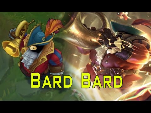 Bard Bard Skin Spotlight, Gameplay - Pre-Release - League of Legends