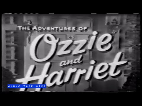 WOC Tape 0025 Commercial Compilation "The Adventures of Ozzie & Harriet" - 1960s