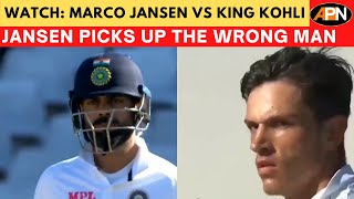 Watch: Marco Jansen Starts Cold Stare Battle With Virat Kohli During Ind Vs Sa 3rd Test - IND VS SA