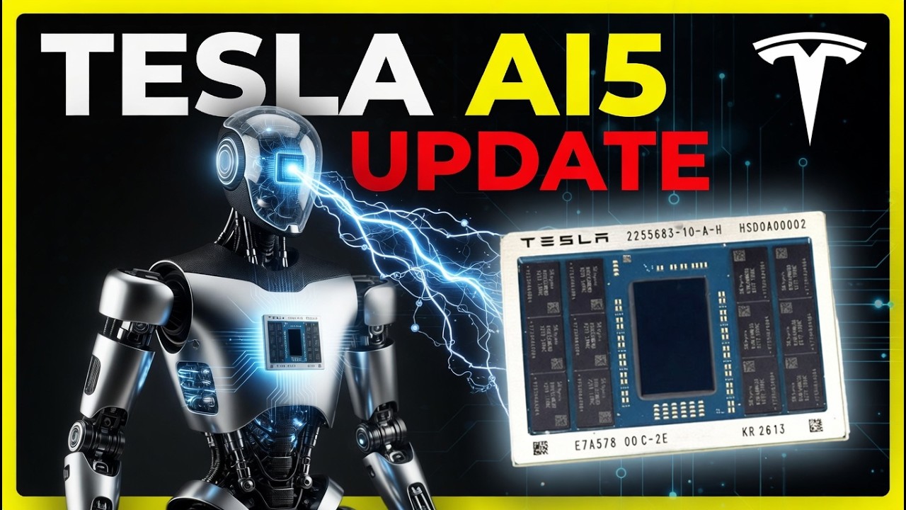 Tesla's NEXT GENERATION AI Chip is Almost Here | BIG Tesla AI5 Update
