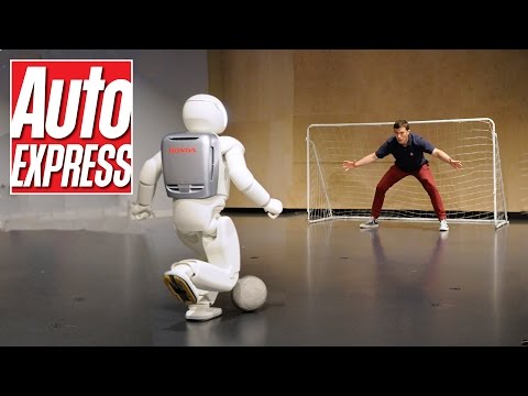 Honda's Asimo - humanlike Robot