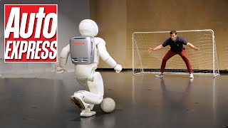 Hondas Asimo: the penalty-taking bar-tending robot