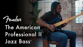 Video thumbnail for Exploring The American Professional II Jazz Bass | American Professional II Series | Fender by Fender
