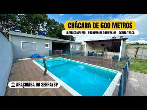 CHÁCARA COM PISCINA EM ARAÇOIABA DA SERRA/SP