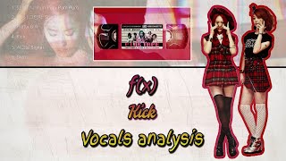 f(x) - Kick ( hidden vocals analysis )
