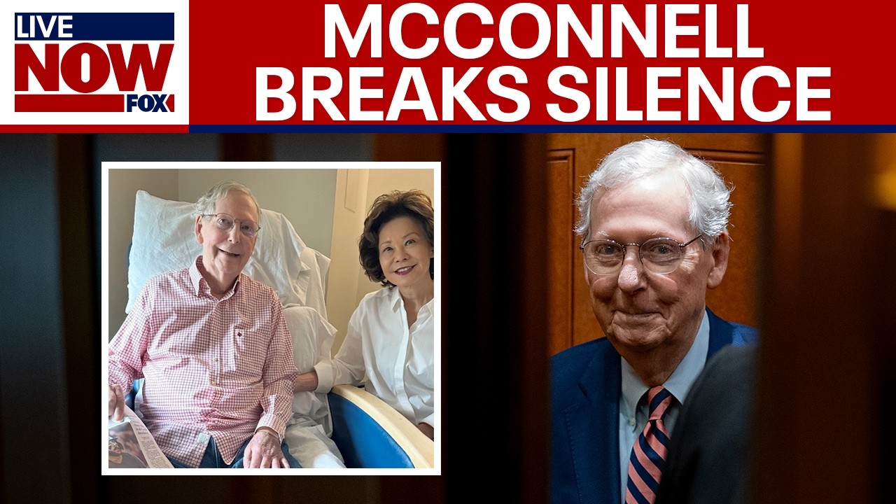 UPDATE: Mitch McConnell breaks silence, says fall led to hospitalization