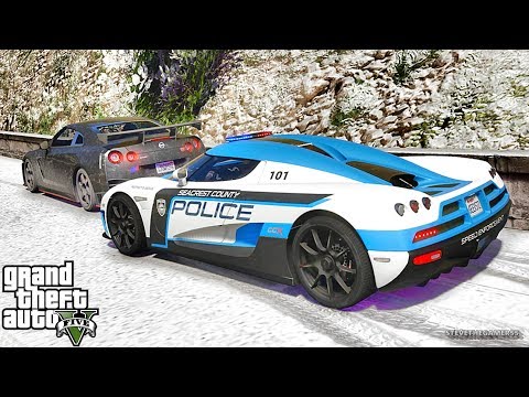 GTA 5 MOD LSPDFR 695 - SUPERCARS PATROL!! (GTA 5 REAL LIFE PC MOD)