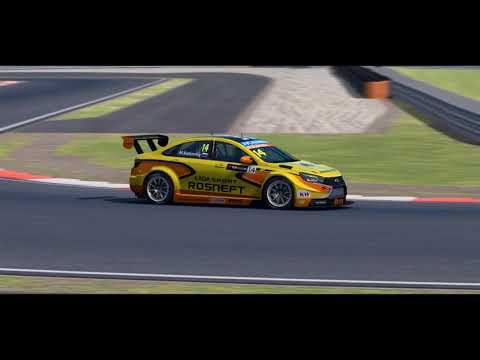 Hotlap Moscow Raceway on Lada Vesta WTCC//Qualification (RRRE) 1:46:144