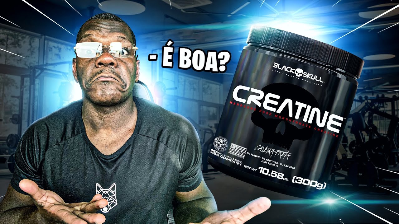Creatina Turbo BLACK SKULL Vale a Pena Tudo Que Você Precisa Saber