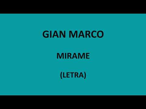 Mírame - Gian Marco