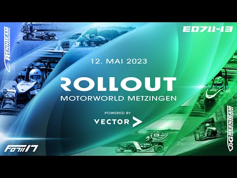 Rollout Rennteam x GreenTeam 2023 powered by VECTOR