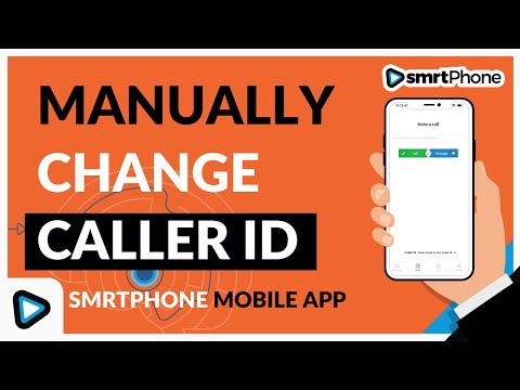 How to manually change your caller ID on the smrtPhone mobile app