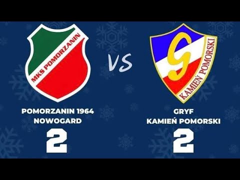 MKS Pomorzanin 1964 Nowogard 2-2 Gryf Kamień Pomorski, Mecz Towarzyski 01.02.25 [NAJCIEKAWSZE AKCJE]