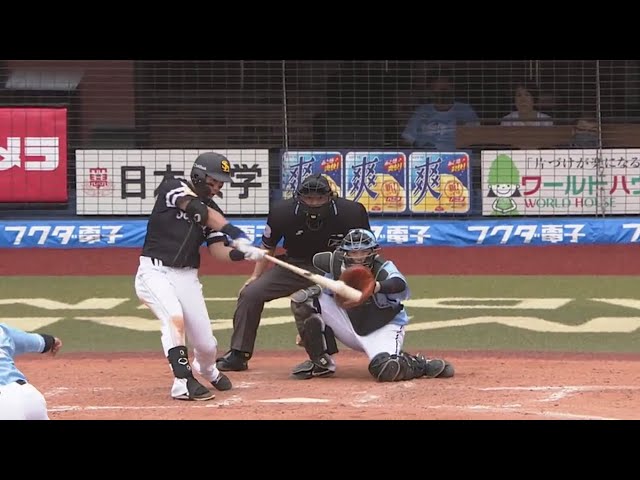 【4回表】ホークス・中村晃 満塁のチャンスの場面で点差を縮めるタイムリー!! 2020/9/27 M-H