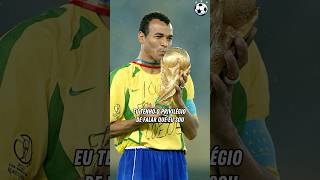 “ZICO QUERIA SER CAMPEÃO DA COPA DO MUNDO…” #futebol #cafu
