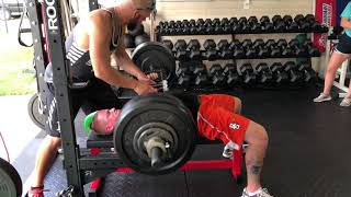 Bowling Green St Baseball Player Jeff Scott: 255x5 Swiss Bar Bench