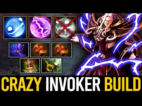EPIC First Invoker in 7500MMR+ Game - Crazy Quas Wex Build vs Winter Wyvern mid | Dota 2 Invoker