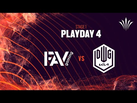 FAV GAMING VS DWG KIA // Rainbow Six APAC League 2022 - North Division Stage 1 - Playday #4