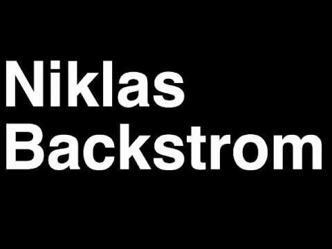How to Pronounce Niklas Backstrom Minnesota Wild NHL Hockey Player Runforthecube