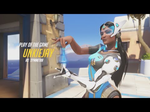 Overwatch: Symmetra Support Gameplay (Early Access Open Beta)