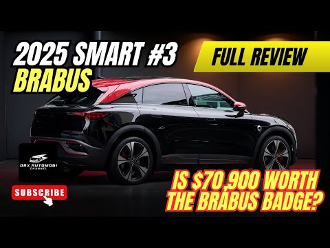 2025 Smart #3 Brabus Review – 315 kW Performance EV in 3.7s!