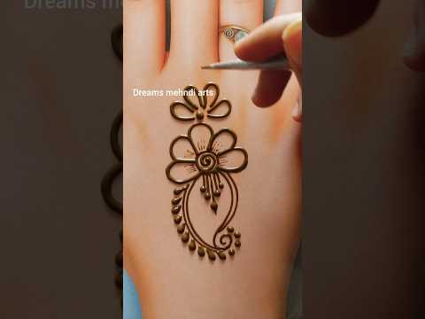 Easy and simple New Stylish arabic Mehndi Design for Bridesmaids UK-USA Viral” #dubai  #viralsong