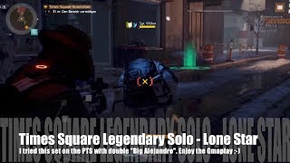 The Division 1.8 PTS - Times Square Legendary Solo - Classified Lone Star 2 x Big Alejandro