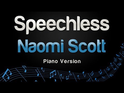 Naomi Scott - Speechless (Piano Version)