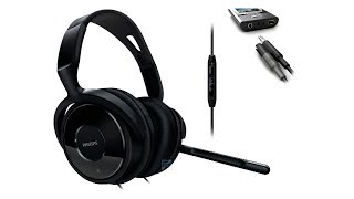 Video thumbnail for Распаковка и обзор гарнитуры Phillips SHM 6500 (+тест микрофона) by xDFunnerxD