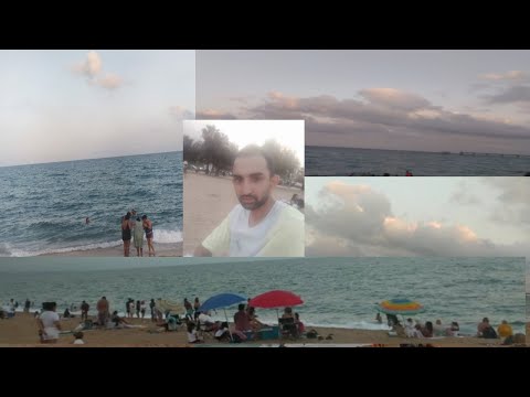 Beach of Badalona, Spain | Saturday on Beach| life with YH lifestyle