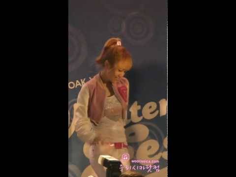 [Fancam] 100206 Jessica SNSD - Genie@Oak Valley 09/10 Winter Festival
