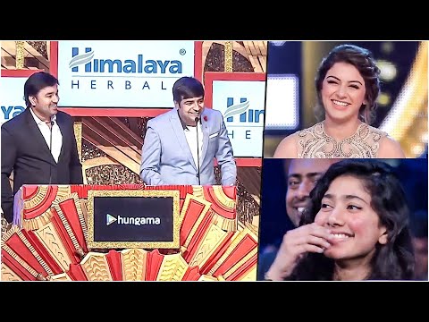 Natural Beauty Sai Pallavi Enjoying Hansika's Ultimate Fun With Sathish And Mirchi Shiva