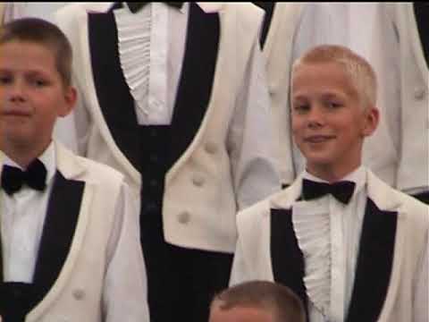 Rakvere linna 700-juubel.  Laulavad Virumaa mees-  ja poistekoor