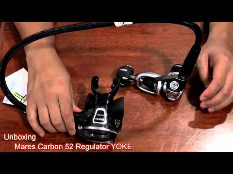 Unboxing Mares Carbon 52 Regulator YOKE