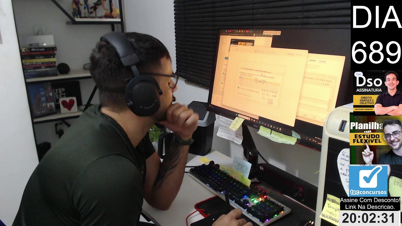 Estude Comigo - Dia #689 -  SEAP - RJ - Outros concursos