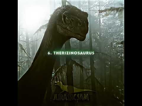 Top 8 strongest dinos in JW | Jurassic Sam #fyp #jurassicworld #jurassicpark #edit