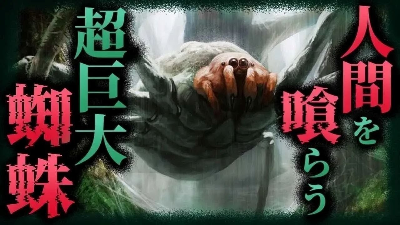 【都市伝説 未確認生物】遭遇したら終わり⁉　アフリカに伝わる伝説の超巨大蜘蛛「チバ・フーフィー」