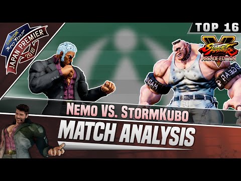 SFV AE Match Analysis: TGS Japan Premier 2018 - Nemo vs. StormKubo