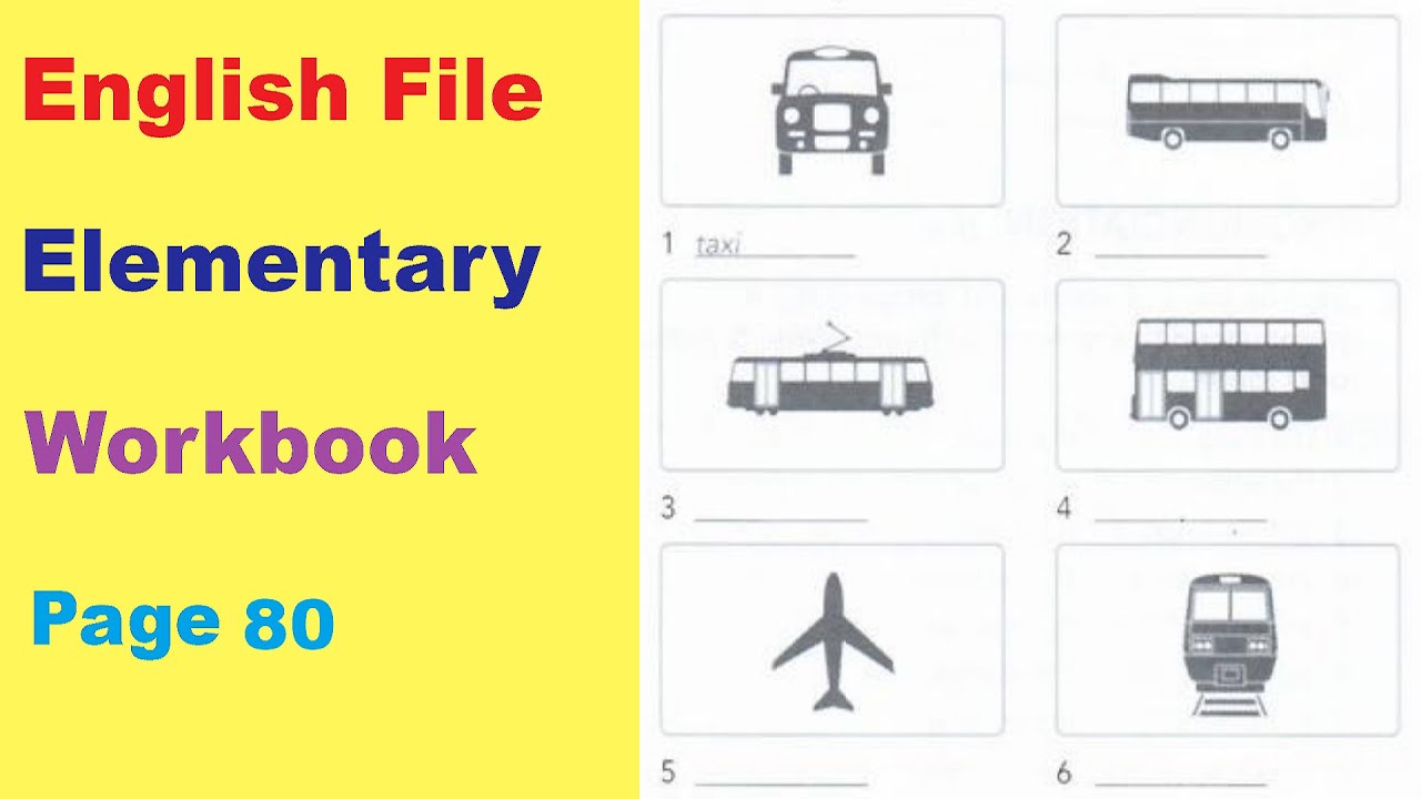 English File, Elementary, Workbook, Practical English, Episode 6, Page 80