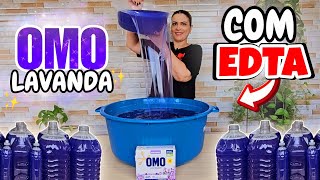 DESCUBRA O SEGREDO DO SABÃO CASEIRO OMO LAVANDA PERFUMADO -TRANSPARENTE-USANDO EDTA CHOCADA 😲