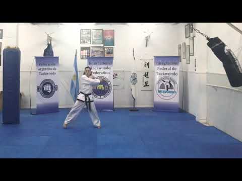 Choong Jang  Tul / Patterns / Formas / Taekwondo ITF/  II Dan