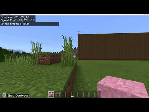 Minecraft: Education Edition Build Hacks: Building walls fast using commands and code builder