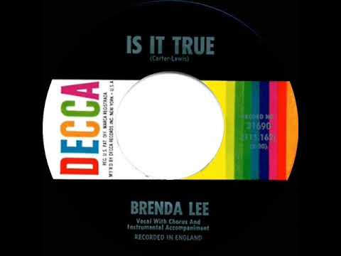 1964 HITS ARCHIVE: Is It True - Brenda Lee